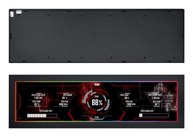 Lian Li 8.8" Universal Screen, Black Lian Li