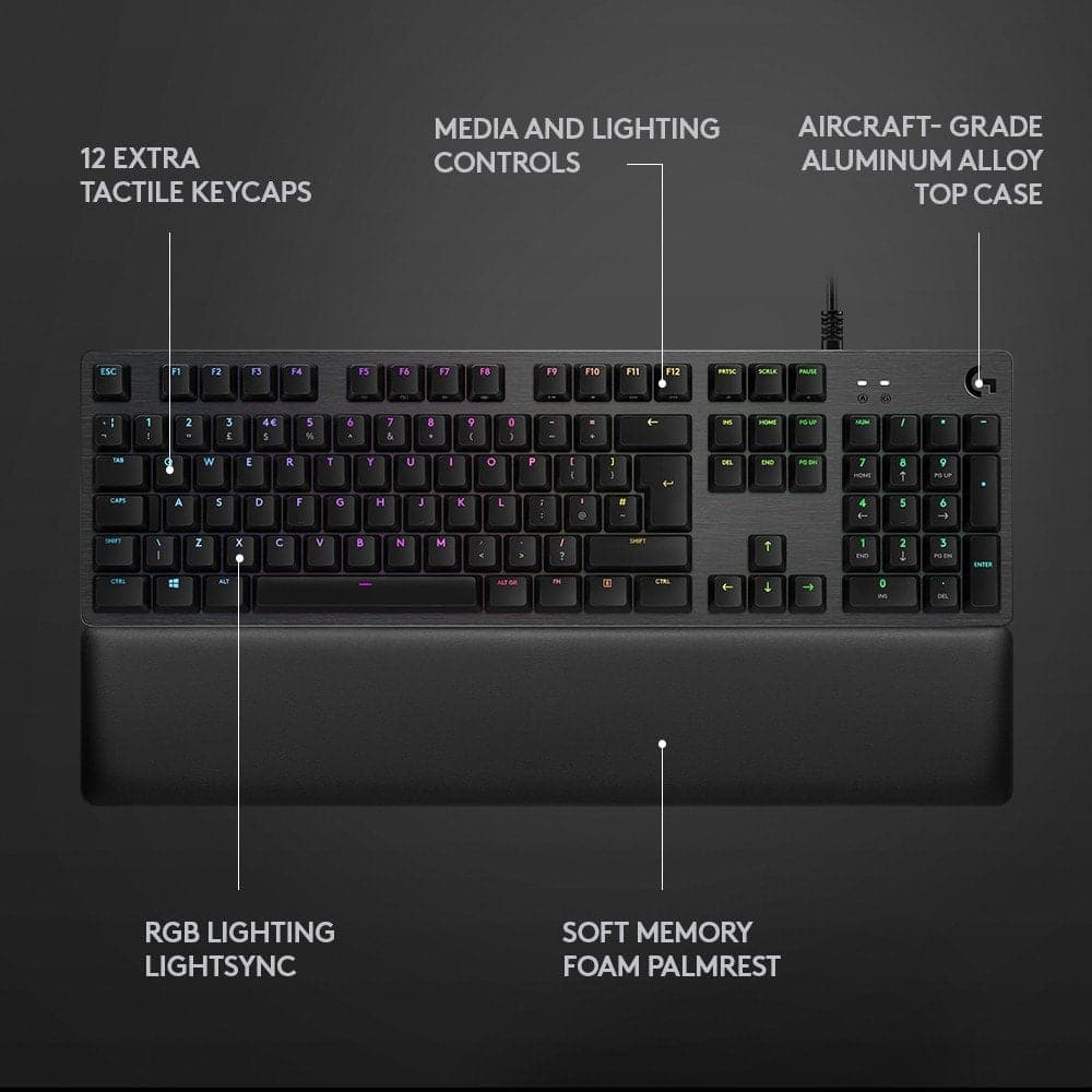 Logitech G513 Carbon GX Red CARBON