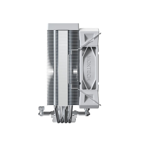 Montech NX400, single tower, 4 HP CPU Cooler, White Telon Technology Co Ltd (Montech)