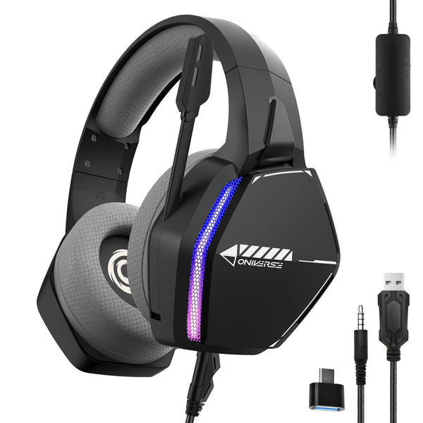 Oniverse Gaming Headset Nebula - Oändlig Svart