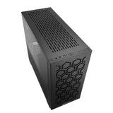Sharkoon MS-Y1000 Micro Tower - Svart, Härdat Glas
