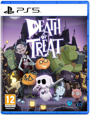 Death or Treat – spilomslag