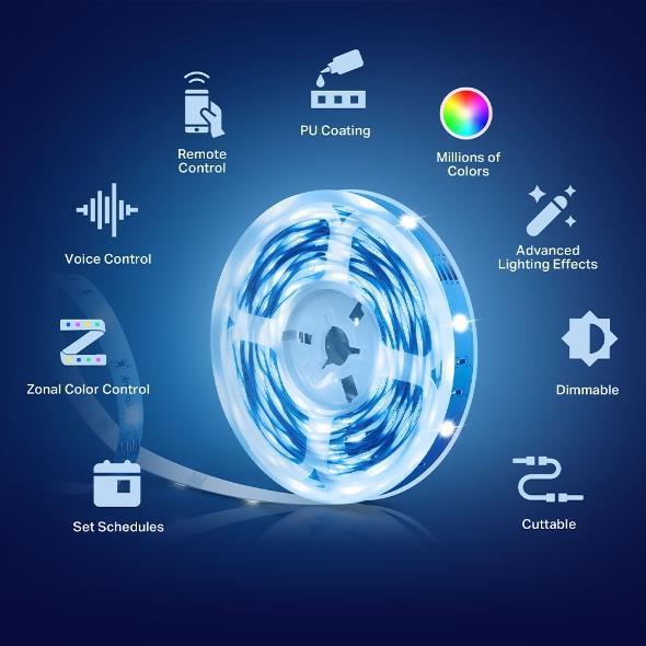 TP-Link Tapo Smart Wi-Fi-ljusremsa