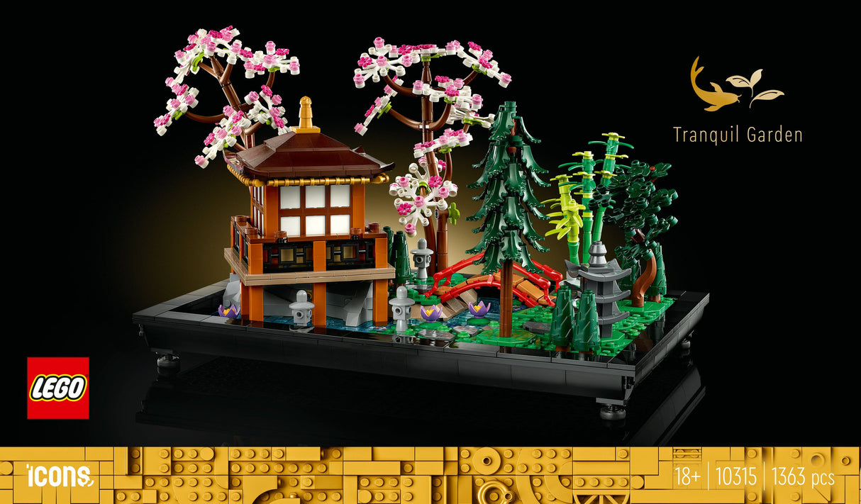 LEGO 10315 Ikoner Trädgård Av Lugn Byggande Leksak