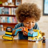 LEGO DUPLO excavators and trucks - 10931 LEGO