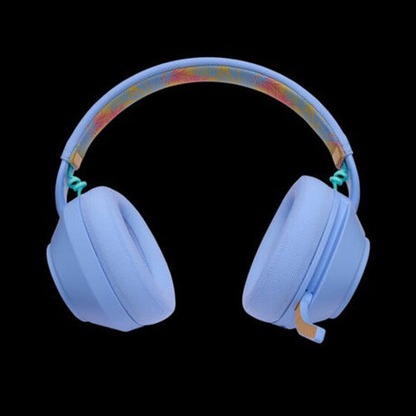 LucidSound LS500 Sunrise Paradise – blåt trådløst gamingheadset – bagside