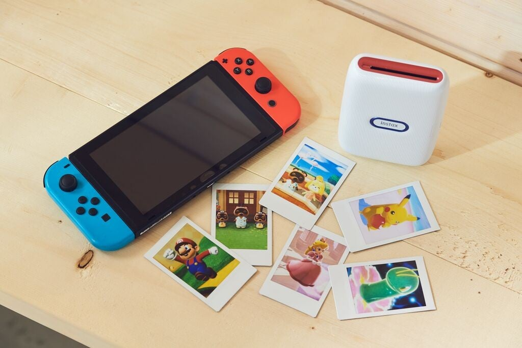Fuji - Instax Mini link Compact Photo Printer - Pokemon Special Bundle Kit