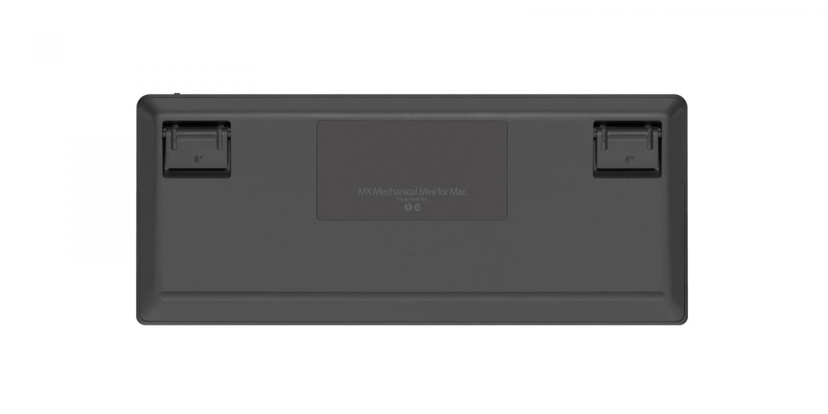 Logitech - MX Mechanical Mini for Mac Minimalist Wireless Illuminated Keyboard SPACE GREY - Nordic Logitech
