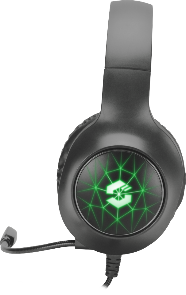 Speedlink - VIRTAS Illuminated 7.1 Gaming Headset, Svart