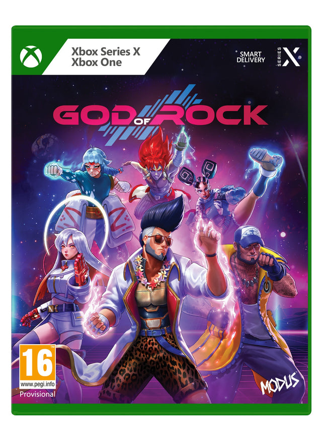 God of Rock – Xbox One / Xbox Series X – spilomslag