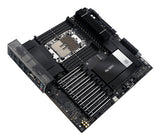 ASUS Pro WS W790E-SAGE SE – bundkort set skråt ovenfra