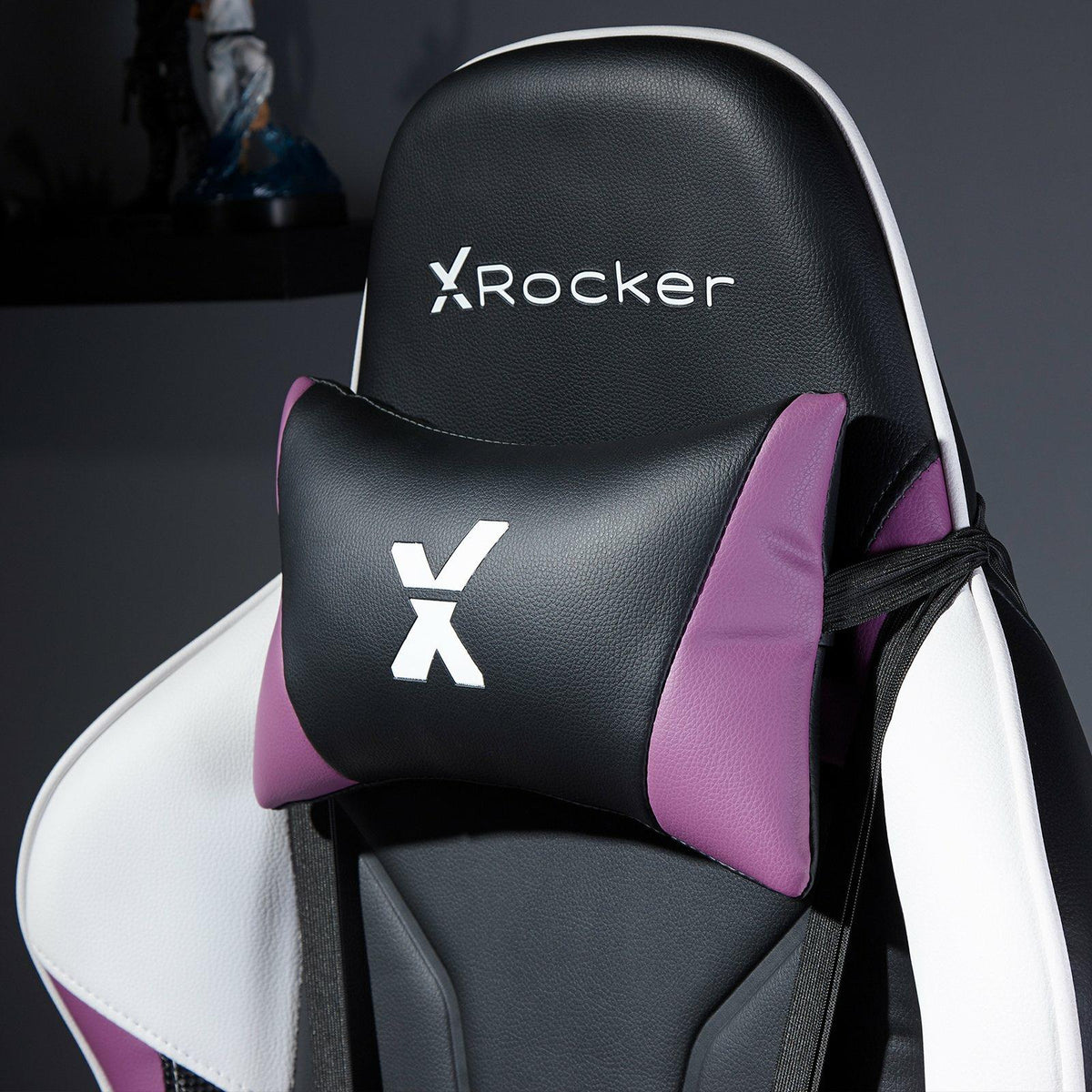 X Rocker PURPLE Agility Sport Esport Gaming Chair X-Rocker