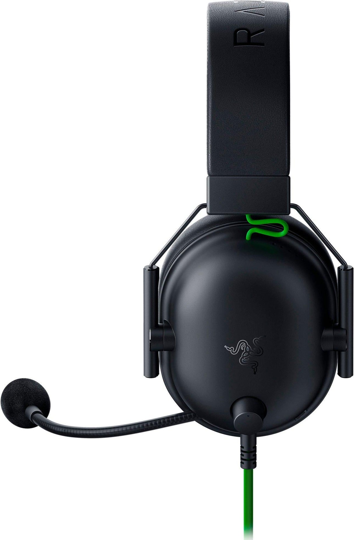 Razer – BlackShark V2 X – Kablet Esports Gaming Headset med 7.1 Surround Sound (Sort/Grøn)