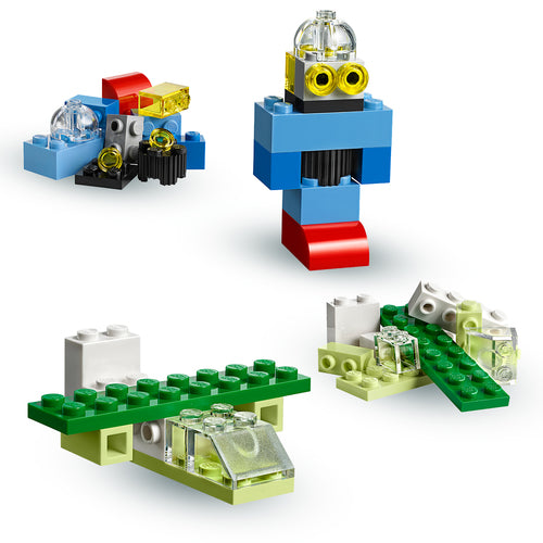 LEGO Classic 10713 – Kreativ kuffert – Robot og krokodille