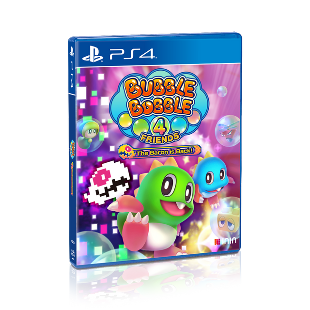 Bubble Bobble 4 Friends The Baron is BACK! – PlayStation 4 – spilomslag