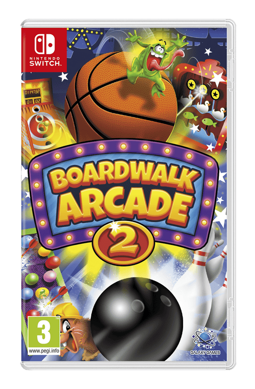 Boardwalk Arcade 2 – Nintendo Switch – forside af spilæske