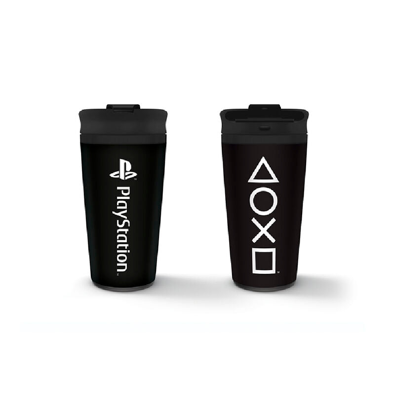Playstation Onyx Metal Travel Cup