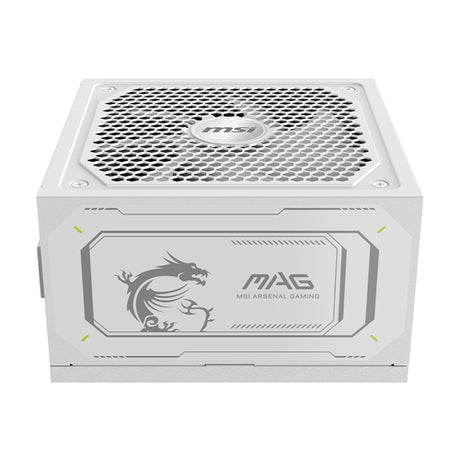MSI MAG A1000GL PCIE5 WHITE 1000 W strømforsyning - 80 PLUS Gold - visning 2