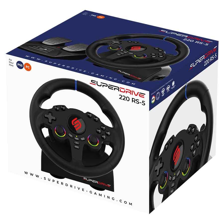 Subsonic - 220 RS-5 Steering Wheele (PC/ PS5) Subsonic
