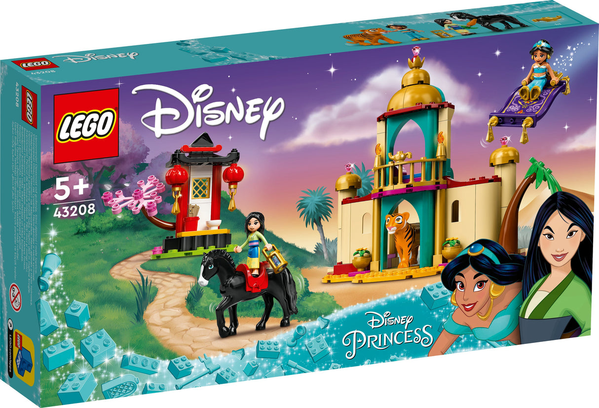 LEGO Disney Jasmine Och Mulans äventyr 43208