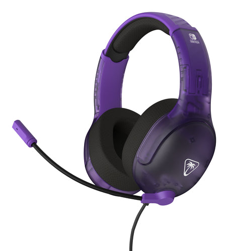 Turtle Beach Airlite Fit – Switch-headset – Ghost Purple – lilla headset med mikrofon