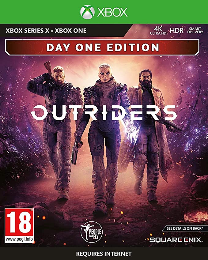 Outriders – Day One Edition – Xbox One / Xbox Series X – forside