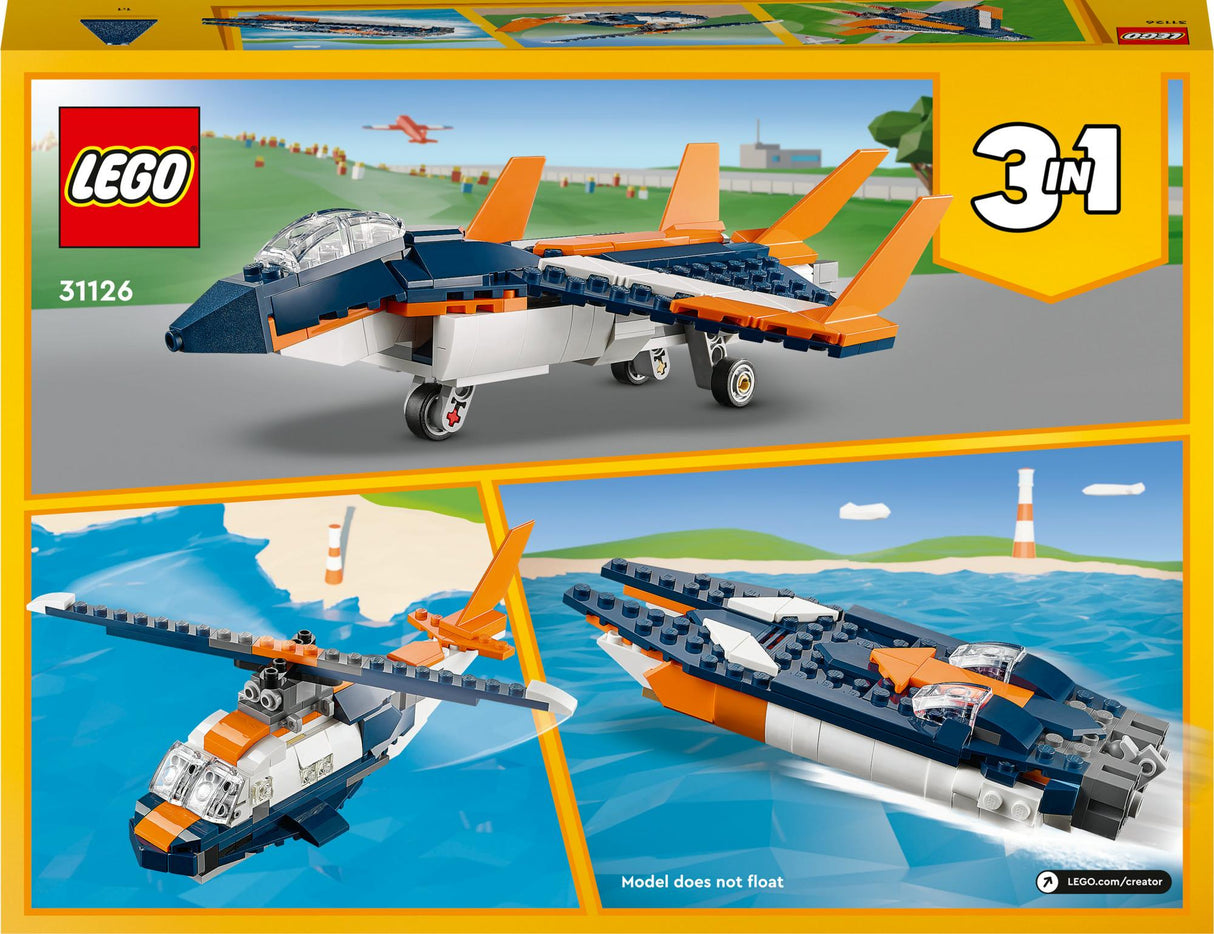 LEGO Creator - Supersonic Jet (31126)