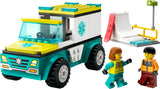 LEGO City - Ambulans Och Snowboardåkare (60403)