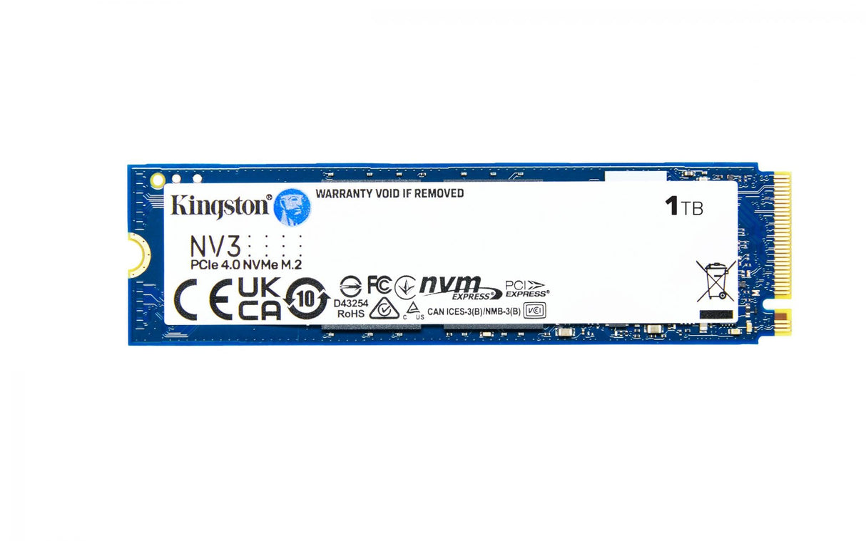 M.2 1TB Kingston NV3 NVMe PCIe 4.0 X 4