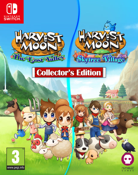 Harvest Moon: The Lost Valley & Skytree Village – Collector's Edition – Nintendo Switch – spillets udgave