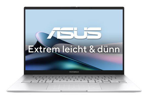 ASUS Zenbook 14 OLED UX3405CA-QD1302W – set forfra; layout på billedet er illustrativt