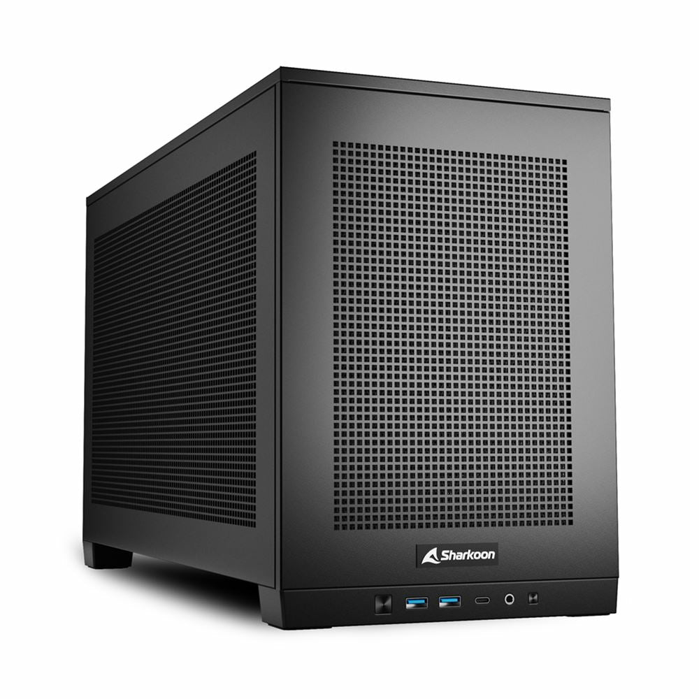 Sharkoon REBEL C20 ITX, Tower Chassi - Svart