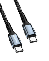 Oniverse Usb-C To Usb-C 100W Fast Charging Cable, 2 M - Black ONIVERSE