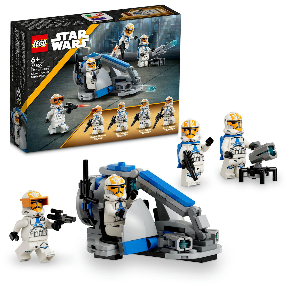 LEGO Star Wars - 332nd Ahsoka&#039;s Clone Trooper™ Battle Pack (75359)