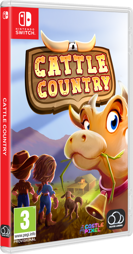 Cattle Country – omslag til Nintendo Switch