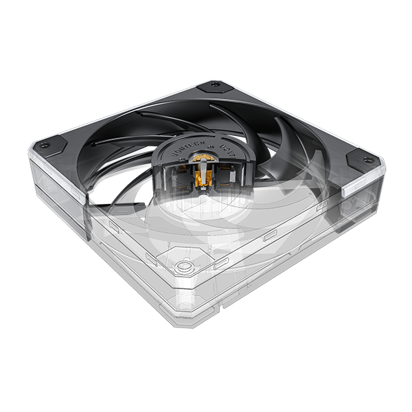 Montech METAL ST12 Svart - Single Tower CPU-kylare / 5 Värmerör