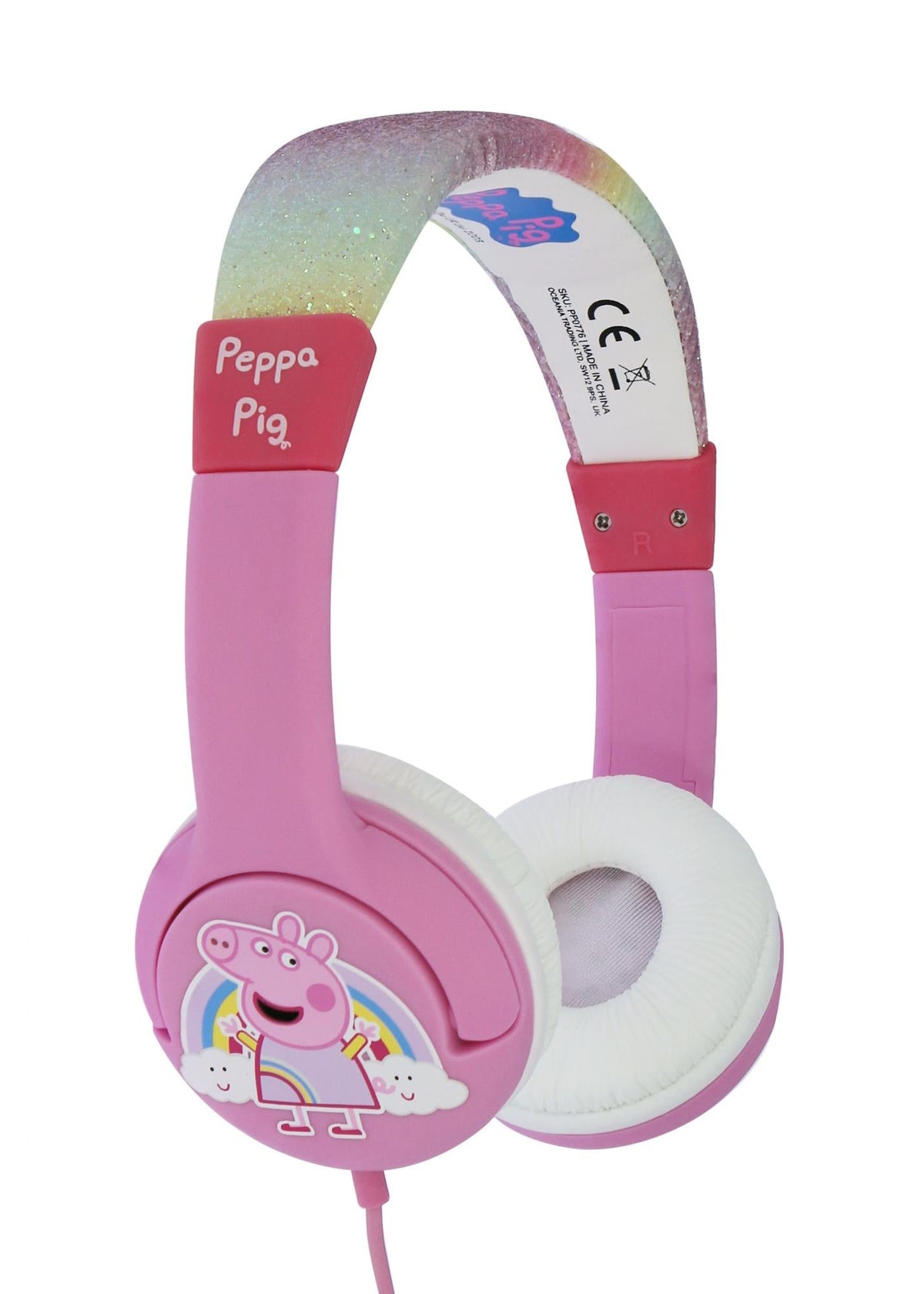 OTL - Junior Headphones - Rainbow Peppa Pig  (PP0776) OTL