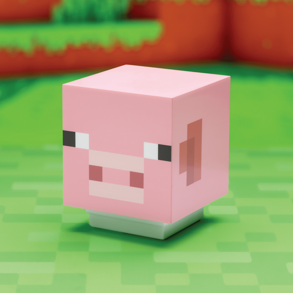 Minecraft Pig Lamp - Med Ljud