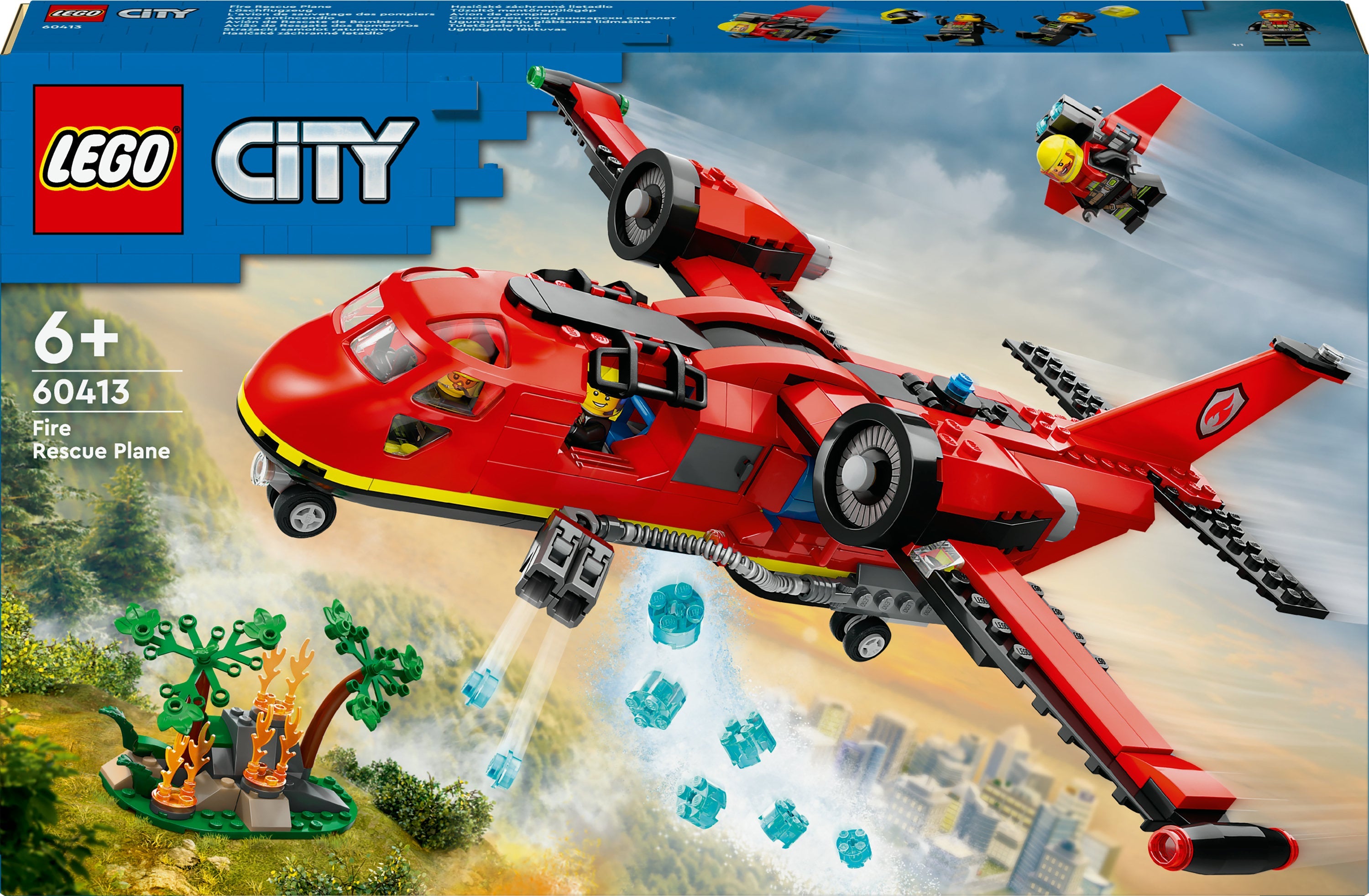 LEGO 60413 Stadsbrandplan, Byggleksakssats