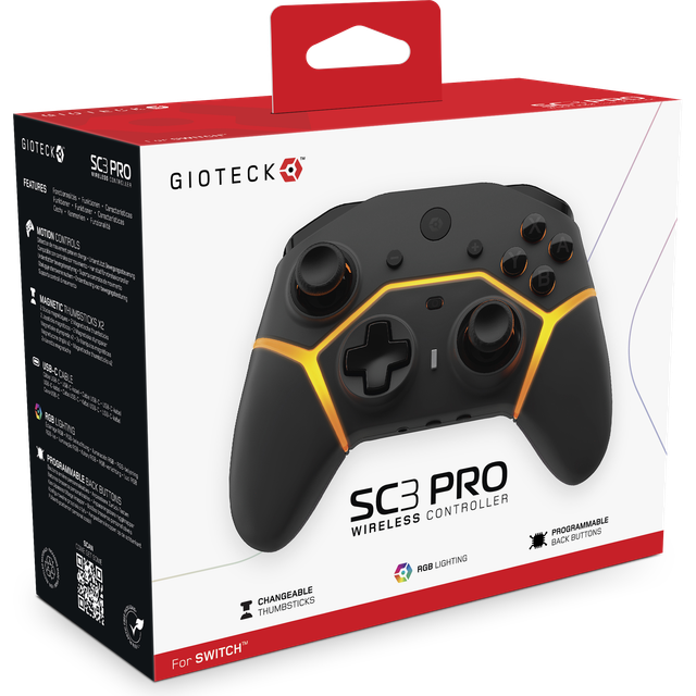 GIOTECK SC3 PRO Trådlös Handkontroll