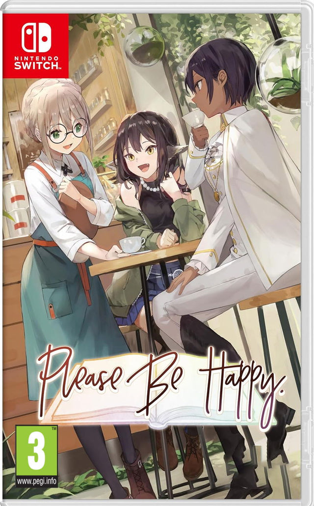 Please Be Happy – Nintendo Switch – spilomslag