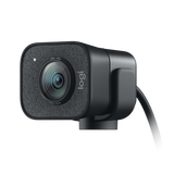 Logitech - STREAMCAM Grafit Webbkamera Svart