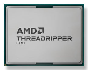 AMD Ryzen Threadripper PRO 9975WX – 32 kerner – Boxed uden køler – processoren set ovenfra uden køler