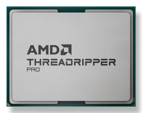 AMD Ryzen Threadripper PRO 9975WX – 32 kerner – Boxed uden køler – processoren set ovenfra uden køler