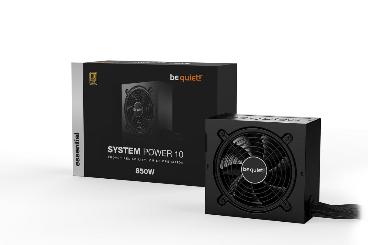 be quiet! Systemeffekt 10 Strömförsörjning 850Watt