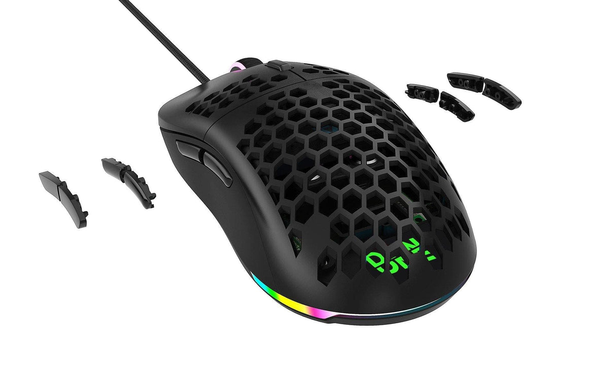 DON ONE - GM500 RGB Lätt Spelmus - SVART