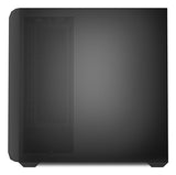 Sharkoon MK4W RGB Strip Black Mesh Front Tempered Glass ARGB Strip 4x 120mm Fans USB-C BTF Micro-ATX Gaming PC Case Sharkoon