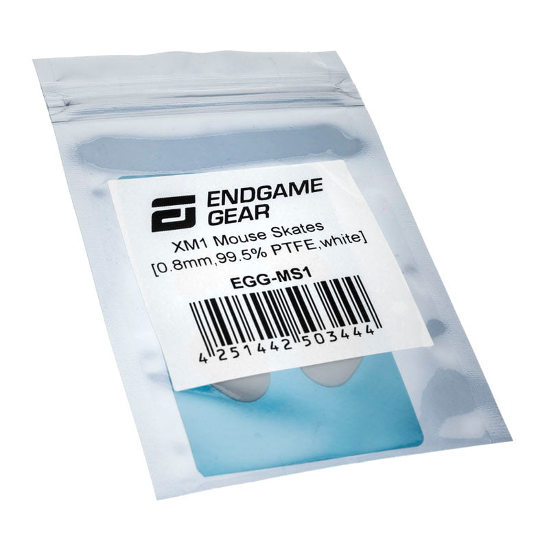 Endgame Gear XM1 Skridskor, 99,5 % PTFE, Vit - Single Set