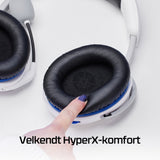 HyperX Cloud Stinger 2 - Vit - Headset - Sony PlayStation 5