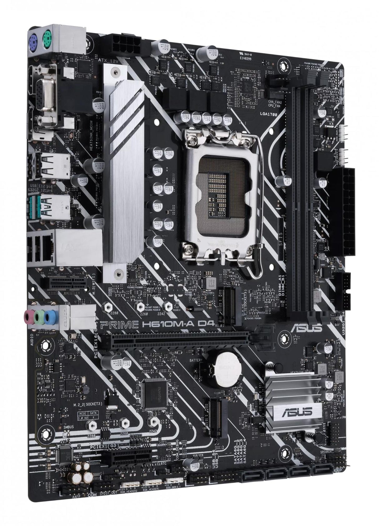 ASUS PRIME H610M-A D4-CSM Micro-ATX LGA1700  Intel H610 ASUSTeK COMPUTER